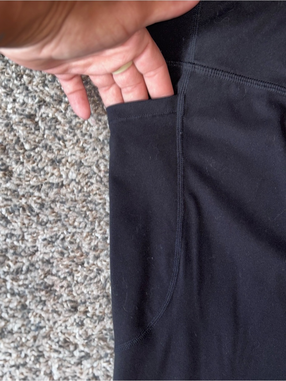 HALARA Black High-Waist Flare Leggings - Picture 7 of 10